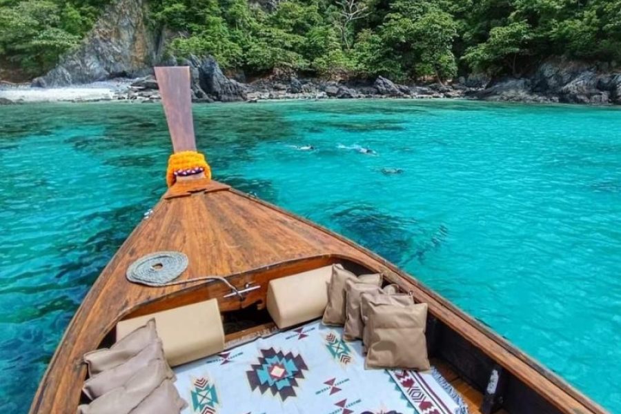 Coral Island- Thanan Island – Bon Khai Island – Khai Nok Island -Nui Island -Raya Island By Longtail Boat